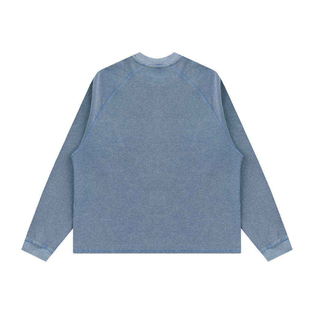 Vintage Wash Boxy Waffle T-Shirt