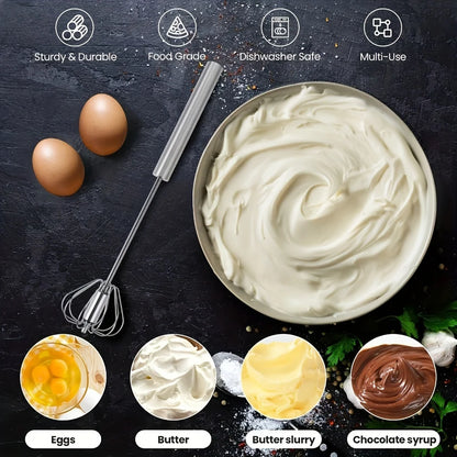 Stainless Steel Egg Beater Durable