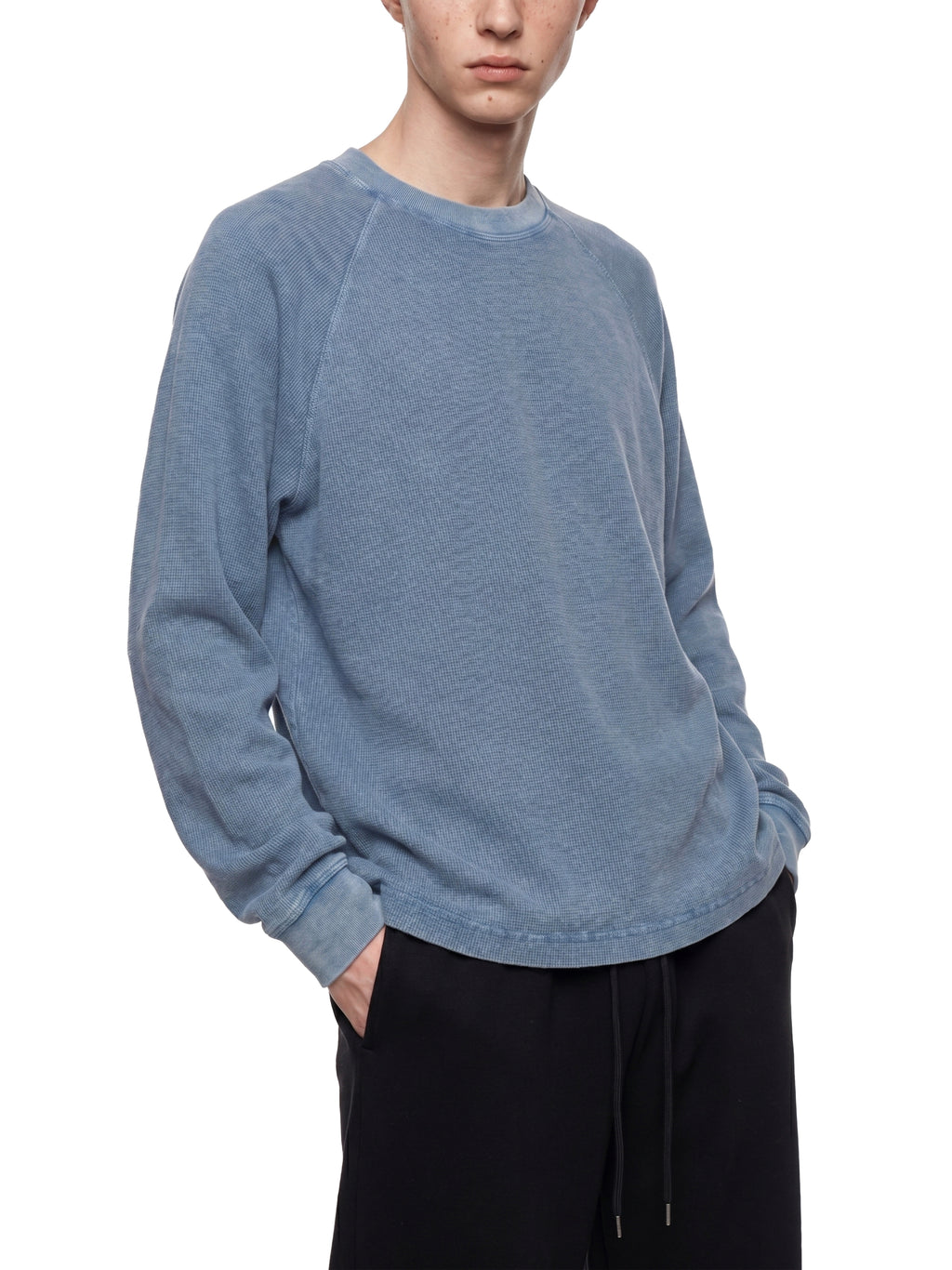 Vintage Wash Boxy Waffle T-Shirt