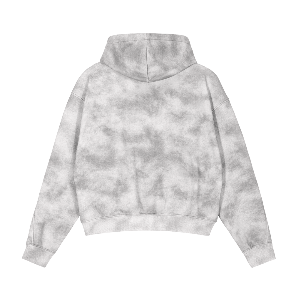 Washed Zip-Up Hoodie
