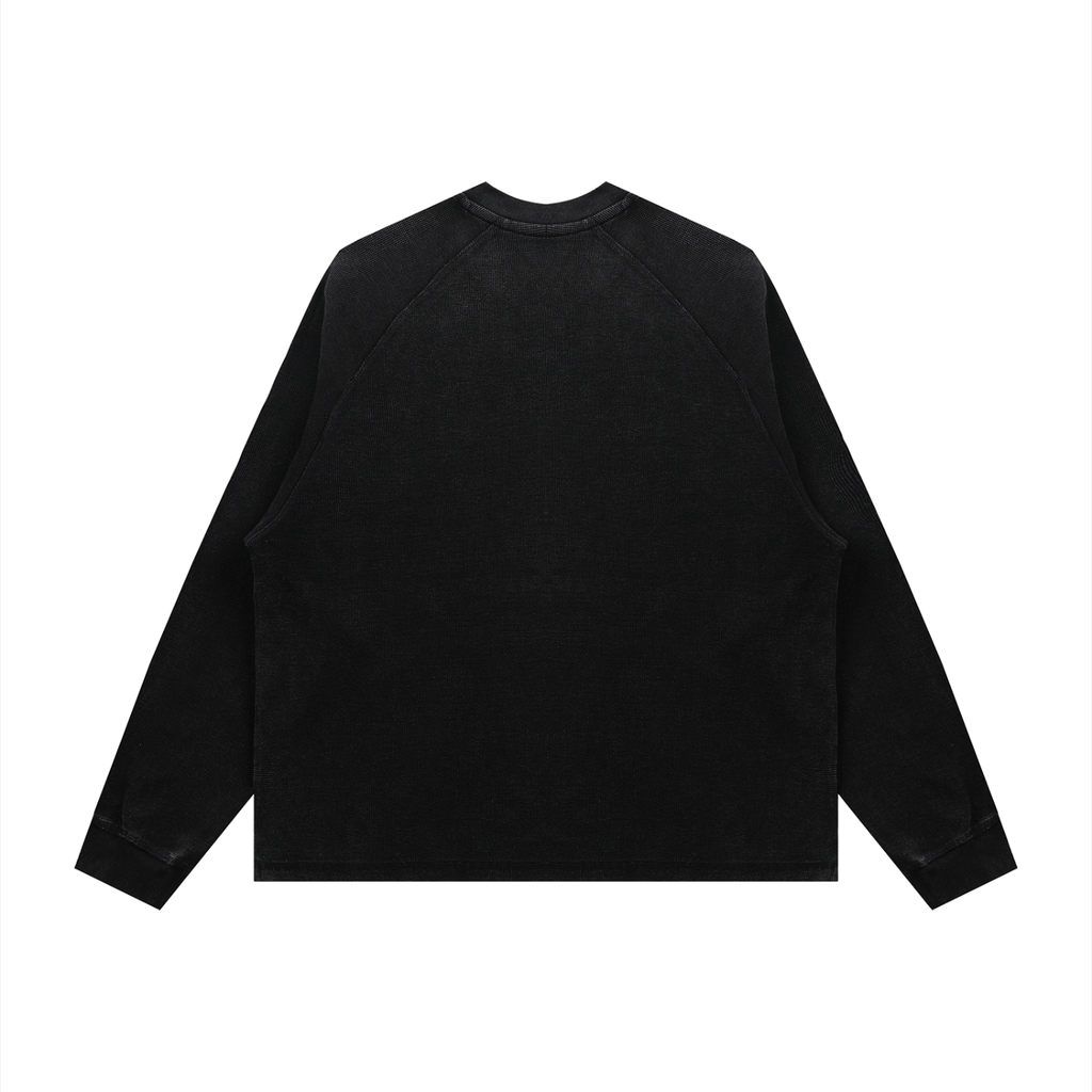 Vintage Wash Boxy Waffle T-Shirt
