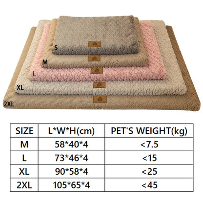 Fur Cover Orthopedic Waterproof Dog Bed
