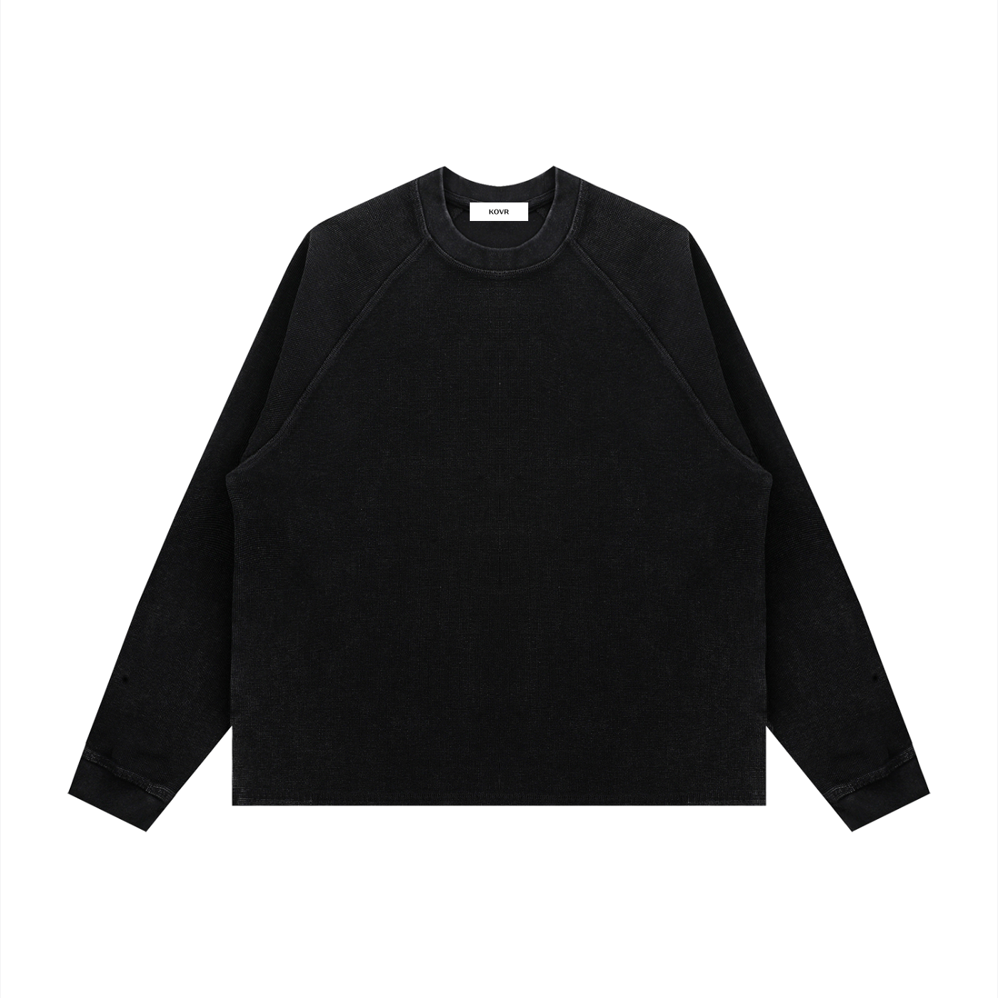 Vintage Wash Boxy Waffle T-Shirt