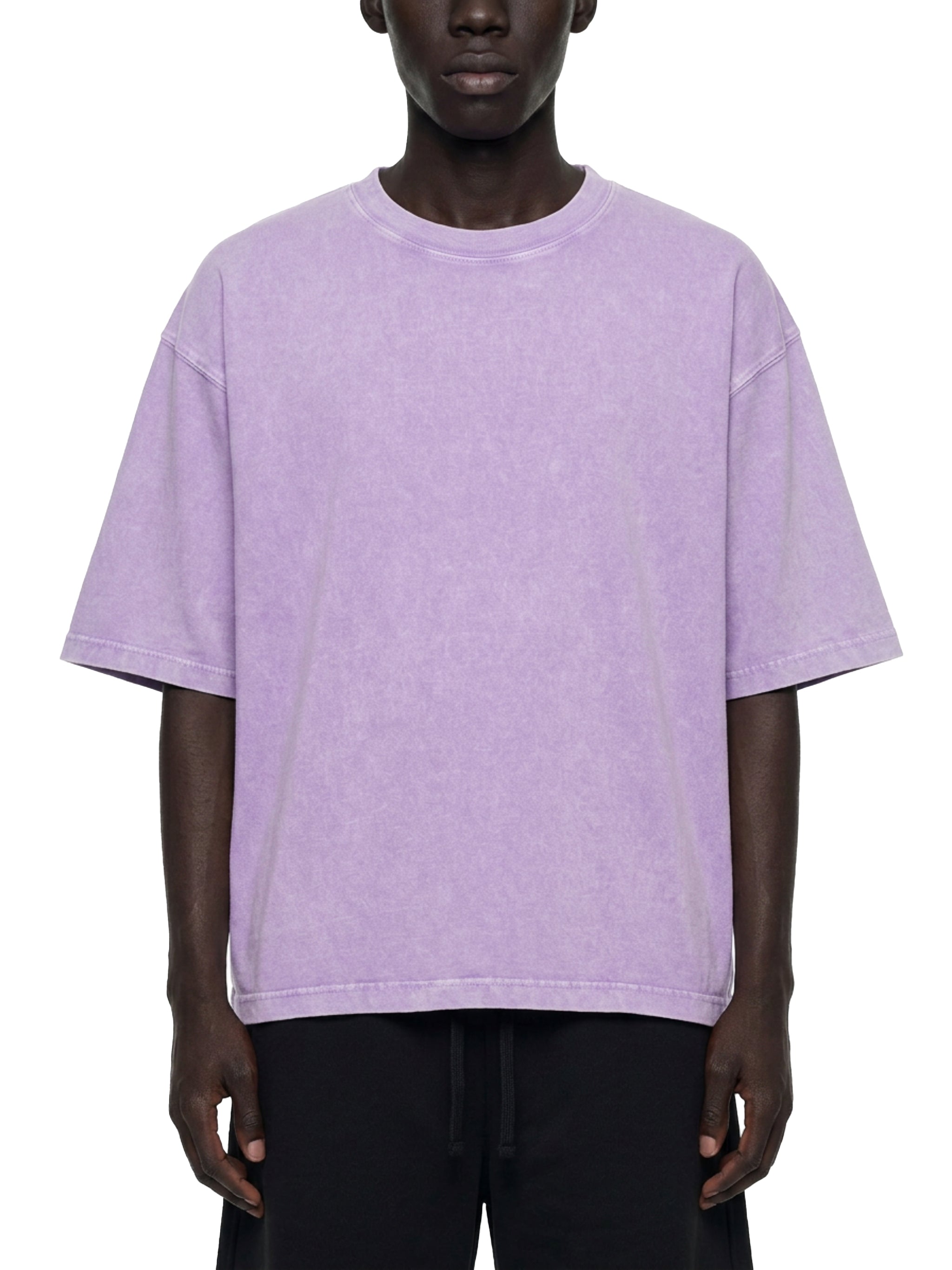 Mineral Wash Boxy Cotton T-Shirt