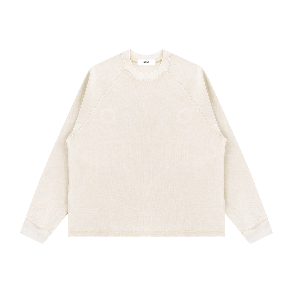 Vintage Wash Boxy Waffle T-Shirt