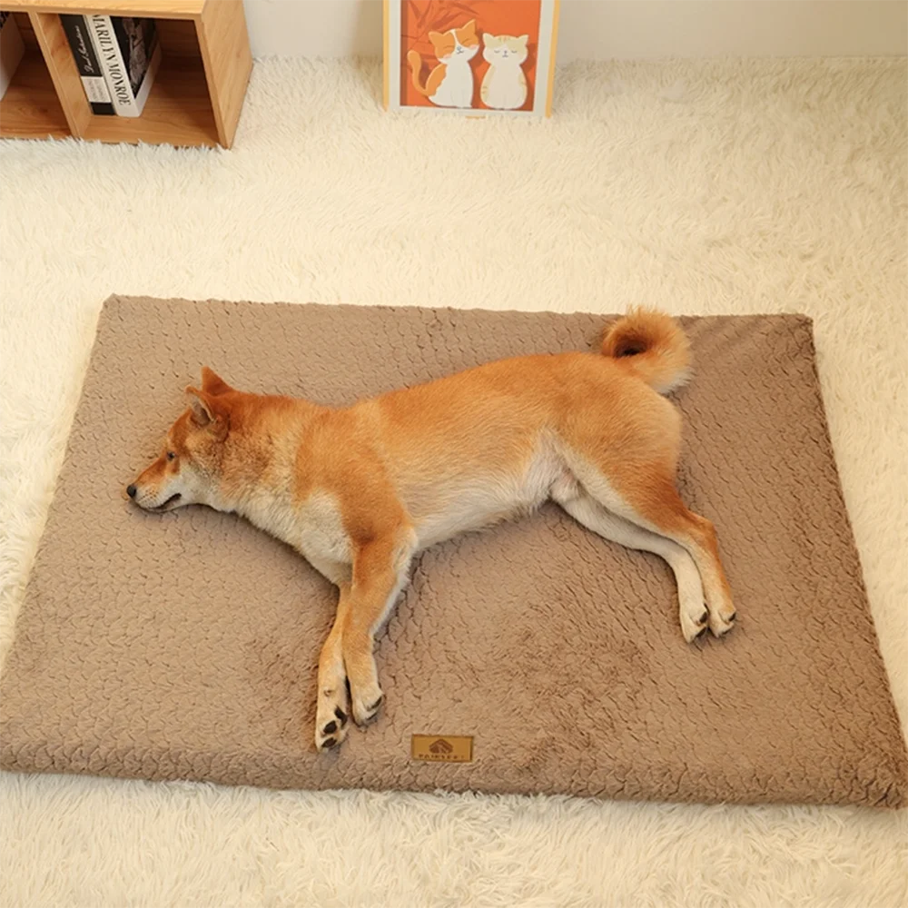 Fur Cover Orthopedic Waterproof Dog Bed