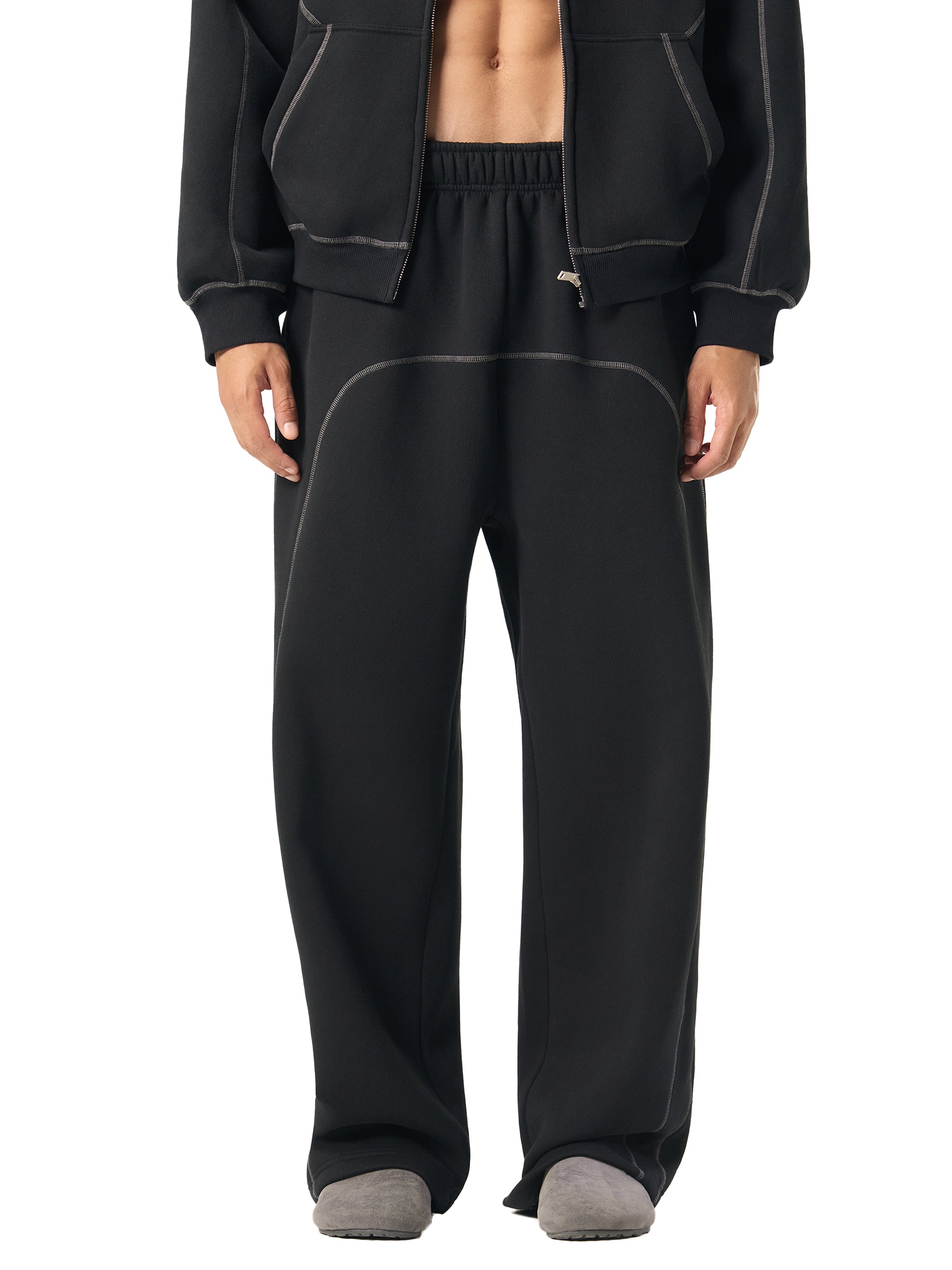 Contrast Stitch Sweatpants