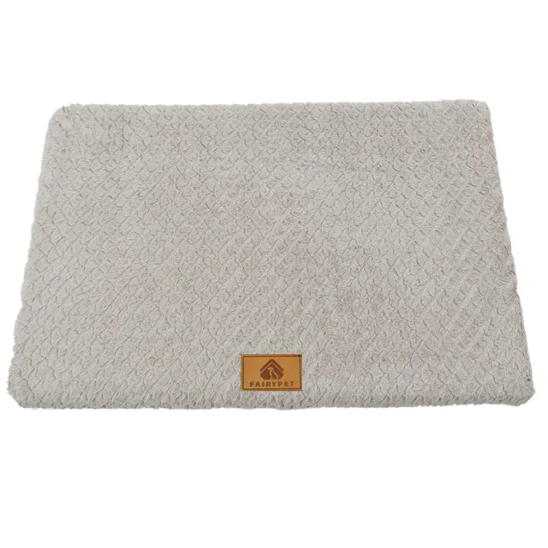 Fur Cover Orthopedic Waterproof Dog Bed
