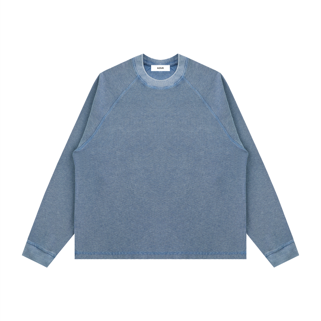 Vintage Wash Boxy Waffle T-Shirt
