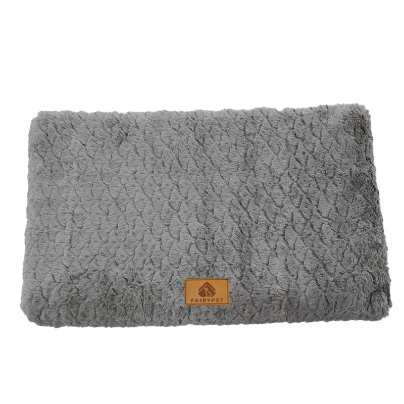 Fur Cover Orthopedic Waterproof Dog Bed