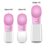 Portable Pet Water Bottle Bowl