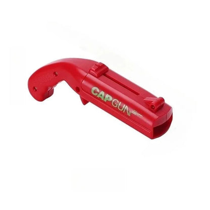 Portable Cap Gun Creative Flying Cap Launcher Beer Opener Bar Tools Beverage Opener Shaped Cap Opener Tool Kitchen Accessories